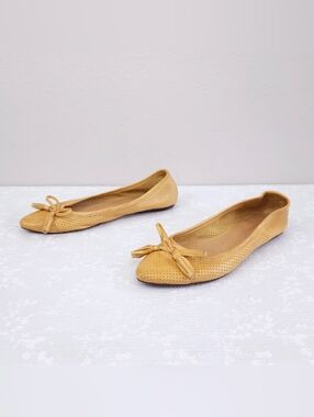 Chocolat Blu Perforated Ballet Flats Gabriella US 7